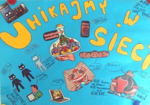 Plakat Projektu “Szkoła Odpowiedzialna Cyfrowo”